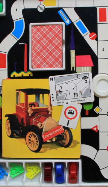 Klee Spiele "Ich mache meinen Fuehrerschein" 1965 Trafficgame in original box (9973)